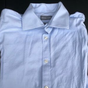 Michael Kors light blue button up